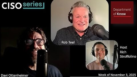 Department of Know: November 3, 2025