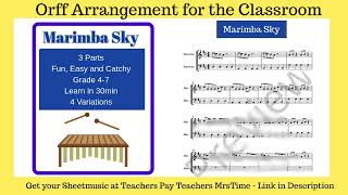 Orff Arrangements for Elementary: Fun, Catchy, Easy.