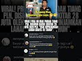 “Sudah 45 tahun tiang listrik berdiri di tanahnya tanpa sewa, giliran mau dipindah bayar 28 juta..