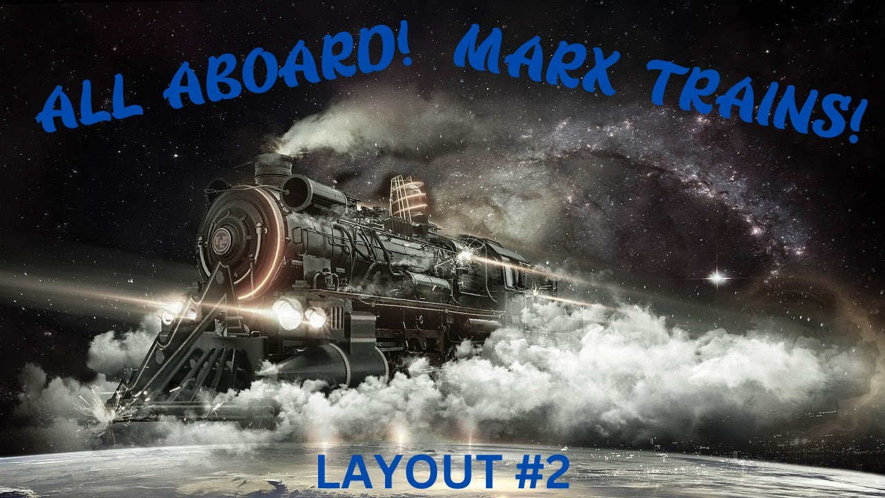 Mk2 Train Layout Marx Two Train Layout #2: Front View 103