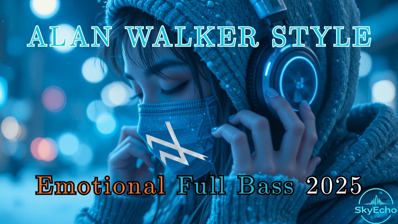 Alan Walker Style Full Bass Remix EDM 2025 • Emotional Whisper Vocals • Chill Cinematic Night Drive