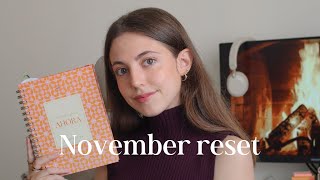 reset de noviembre ☕️ objetivos, libros leídos, favoritos, deporte