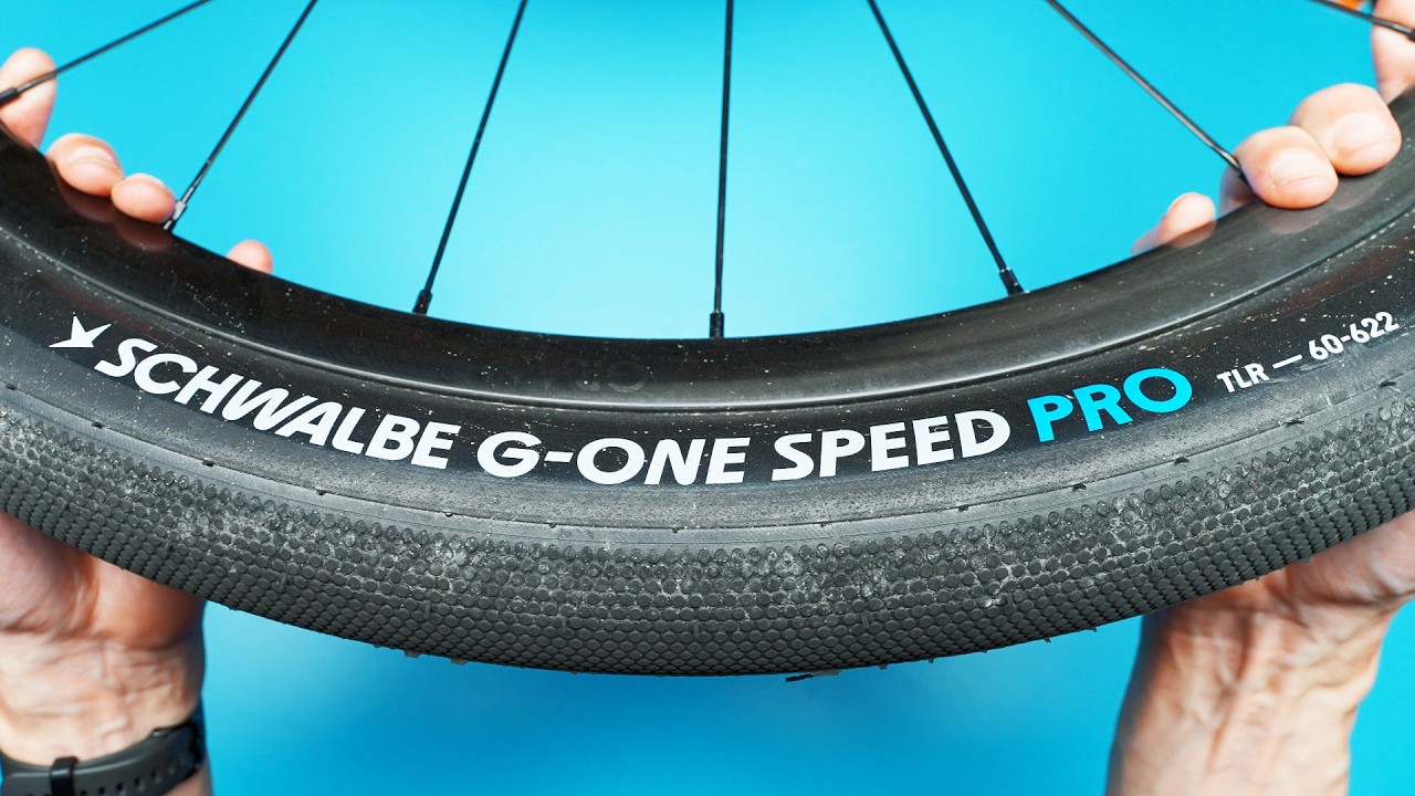 Ridiculous 60mm 'Gravel' tires that are lighter than 45s. Stupid fun!