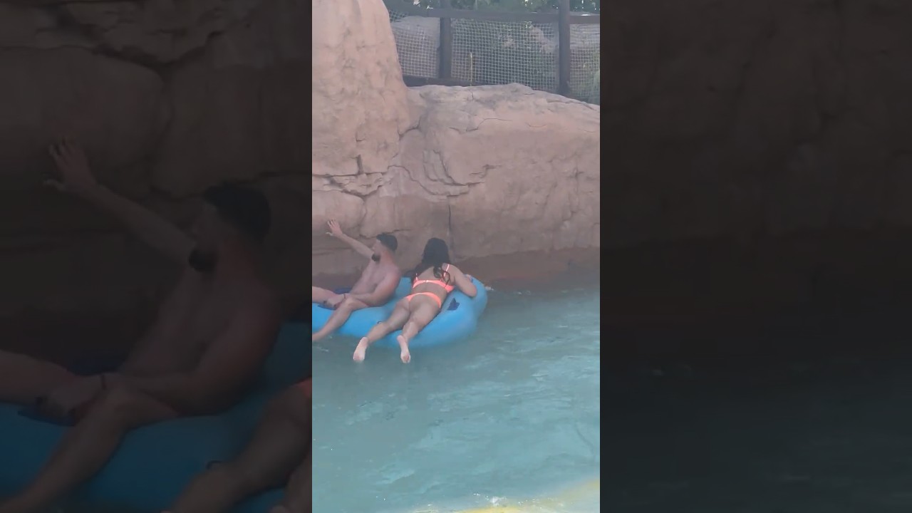 🌞Water Park Adventure Lazy River Nice Day⛱️ 