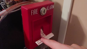 Simplex 2099-9101 Fire Alarm Pull Station Test (Conventional)