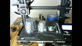 3D Printed Dalek - Timelapse