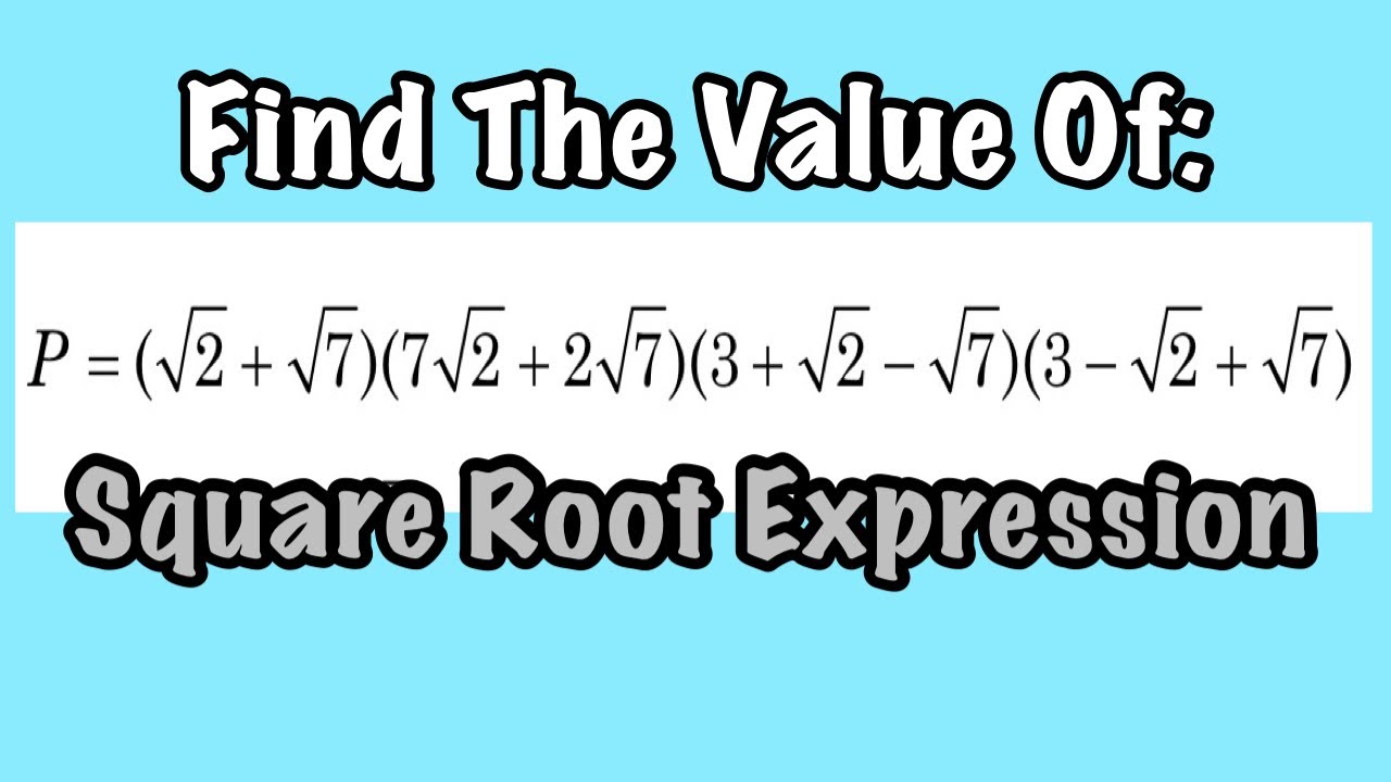 Math Russian-Square Root Problem Math | Find The Value Square Root ...
