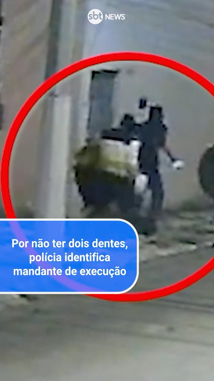 Por não ter dois dentes, polícia identifica mandante de execução