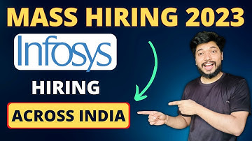 Infosys Recruitment 2023 for freshers | Off Campus Drive | IT jobs | Mass Hiring  @Job4freshers