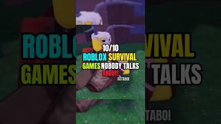 10/10 ROBLOX SURVIVAL Games WHICH NOBODY TALKS ABOUT!🤯🔥