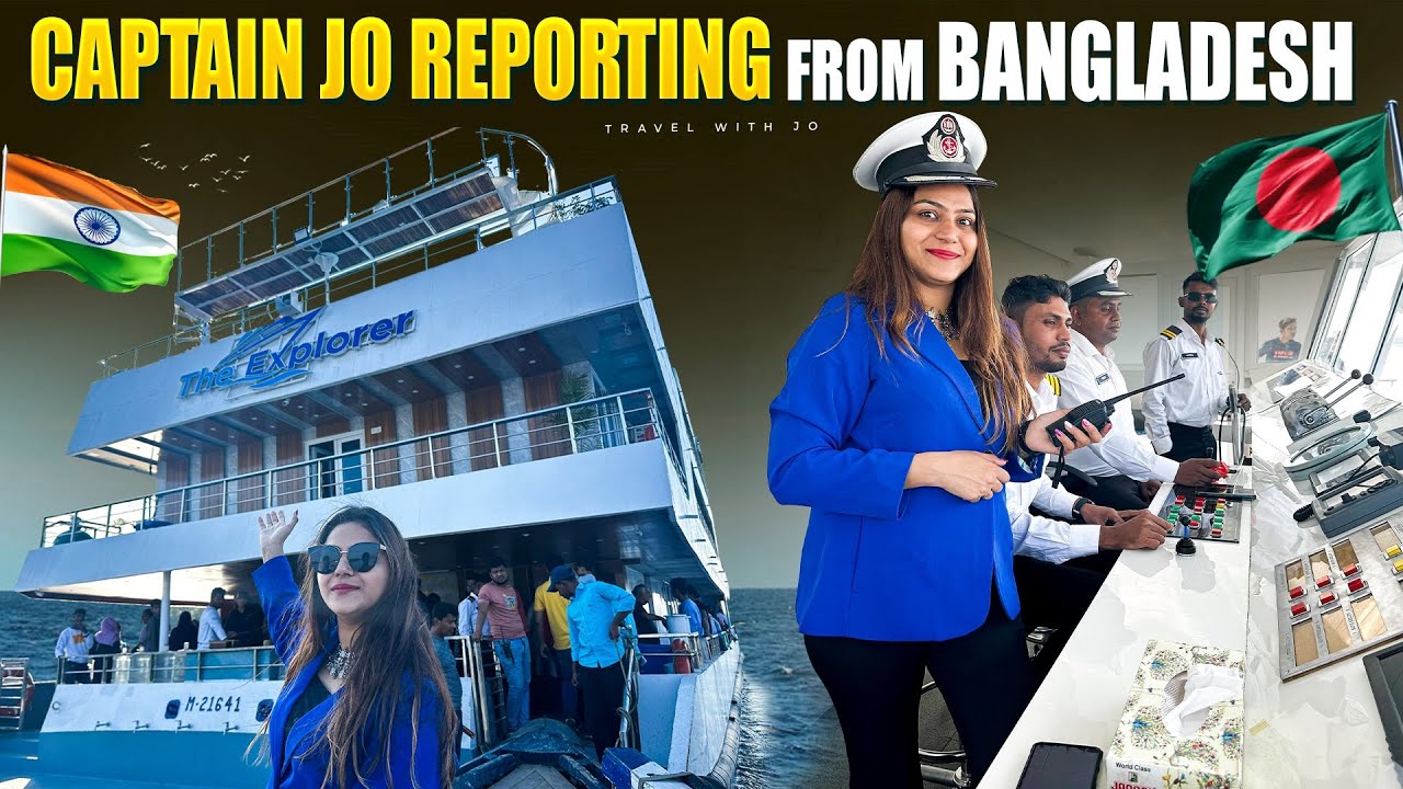 Bangladesh Cruise experience🇧🇩 Sunderban Forest Cruise Journey 🚢 Travel with Jo