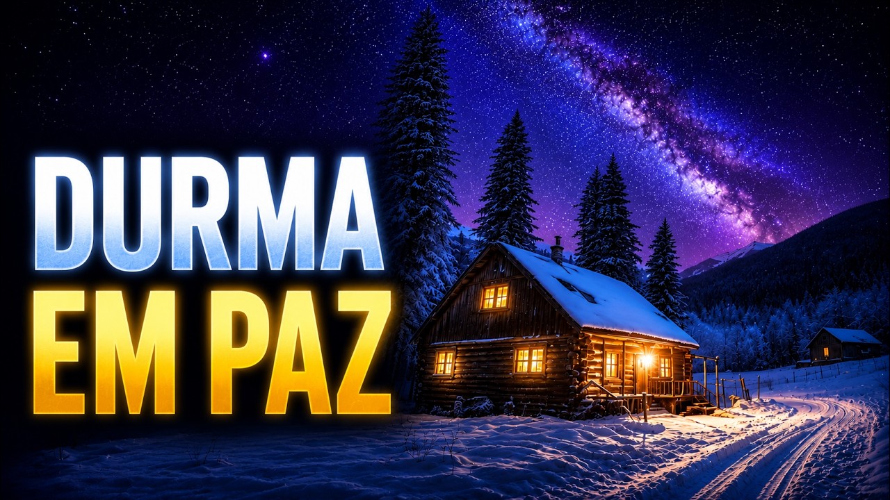 DURMA PROFUNDAMENTE | Recupere-se do Cansaço, Estresse e Ansiedade • Meditação para Sono Restaurador