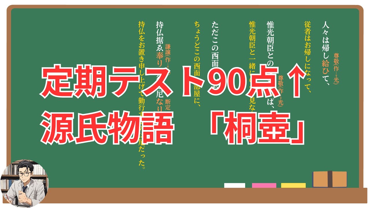 【桐壺】(源氏物語)定期テスト対策！(現代語訳・あらすじ・予想問題)
