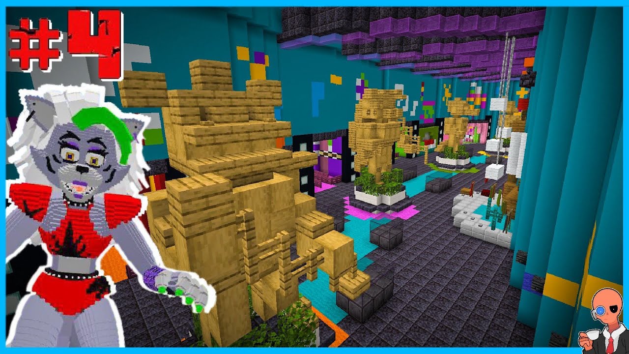 Fnaf SB Minecraft with mods! [Atrium update] Minecraft Map