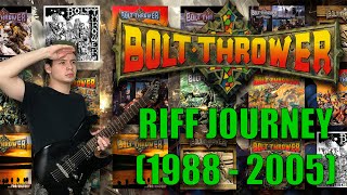 BOLT THROWER Riff Journey (1988 - 2005 Guitar Riff Compilation)