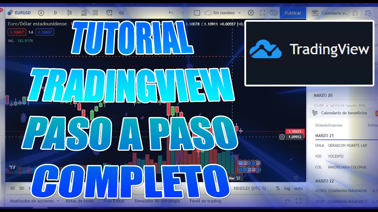 TUTORIAL de Cómo usar TradingView PASO A PASO 2022 | JNLX - YouTube