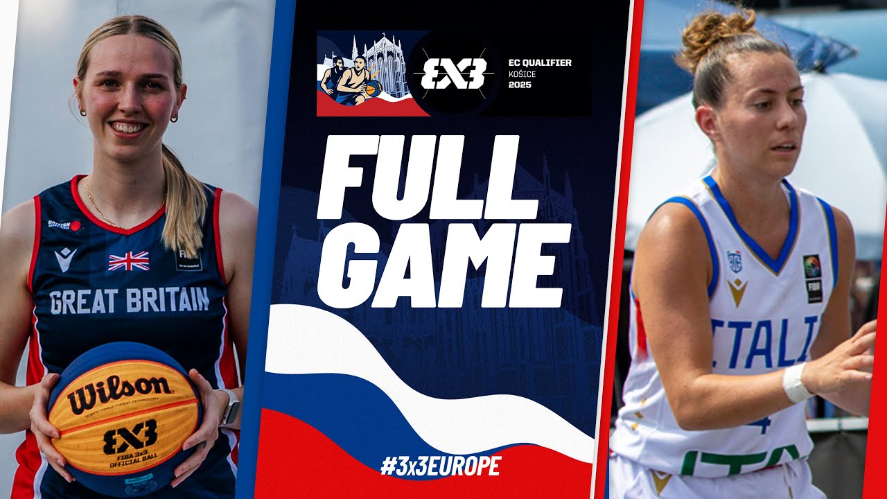 Great Britain 🇬🇧 vs Italy 🇮🇹 | FIBA 3x3 Europe Cup 2025 Qualifier | Ticket Game
