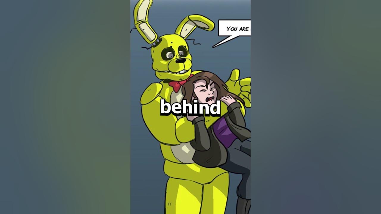 How William Afton Becomes Springtrap... #comics #fnaf #fyp