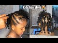 Kids hairstyle on 4C natural hair 😻 || little girl hairstyles