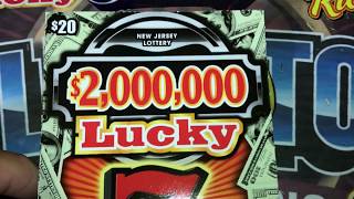 NJ Lottery $80 Session Mix Of Tickets