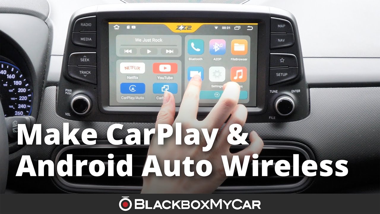 Adaptateur Carplay sans fil avec Netflix , Magic Box