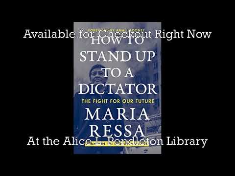 Readblog 12/17/22: "How to Stand Up to a Dictator" by Maria Ressa