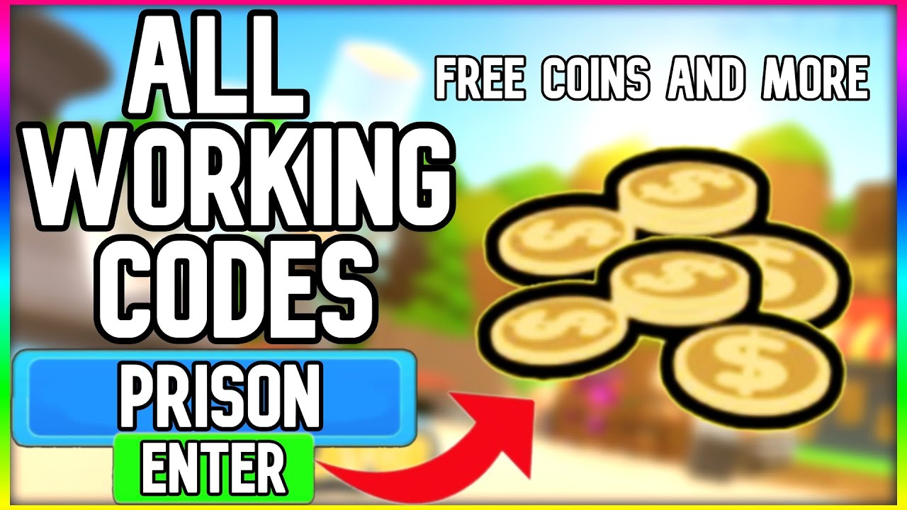 All 4 Working Codes In Prison Escape Simulator Roblox Youtube - code for roblox escape room jail