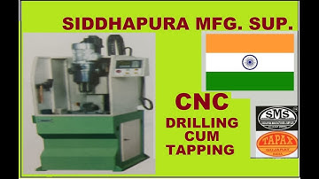 cnc multi spindle drilling and tapping by siddhapura mo. 9426910709