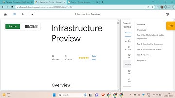 Infrastructure Preview Lab | Essential Google Cloud Infrastructure | Google Cloud Skills Boost