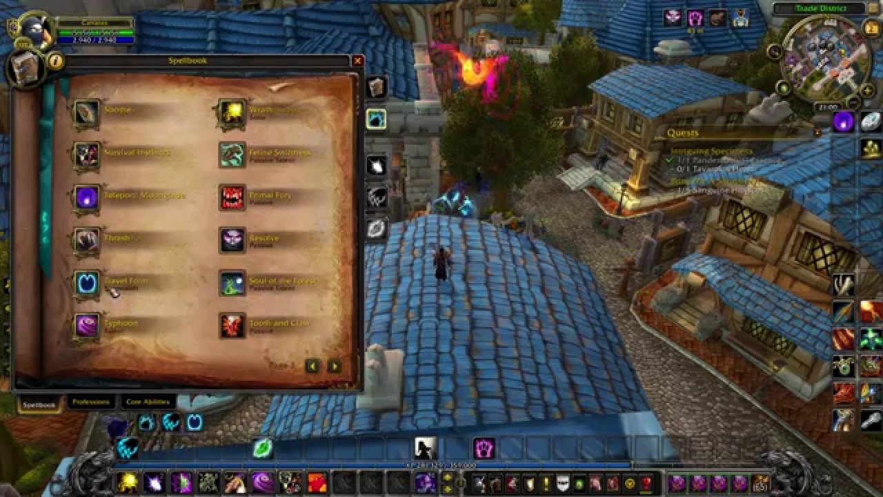 How to shapeshift into Flight Form - World of Warcraft