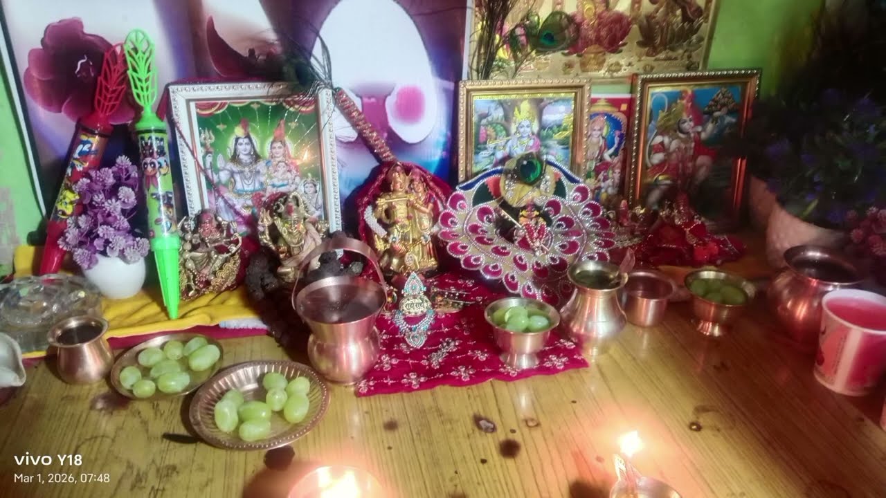 Hamare laddu Gopal ke dincharya 🥹🥰👣