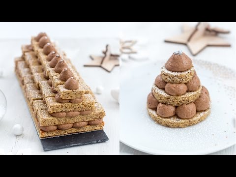 tuto-recette-:-bûche-de-noël---sapins-chocolat-noisette