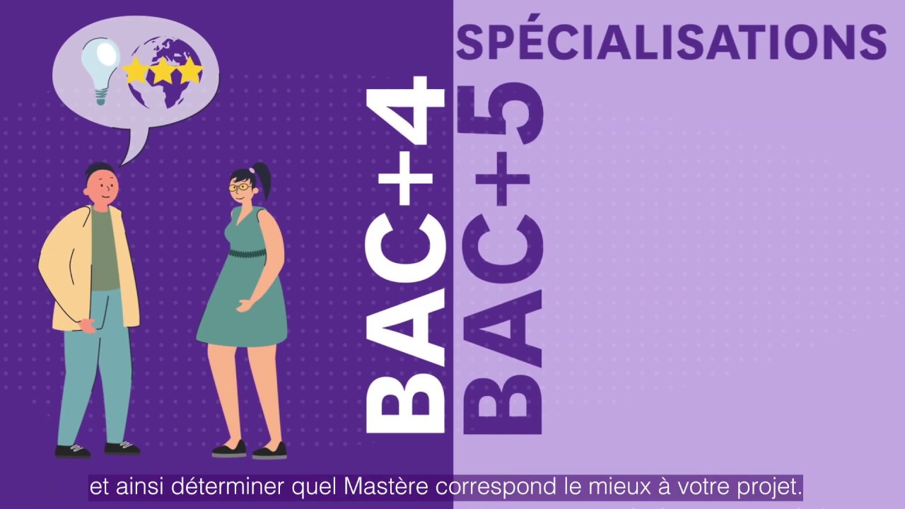 La poursuite d'étude après le GBBA YouTube