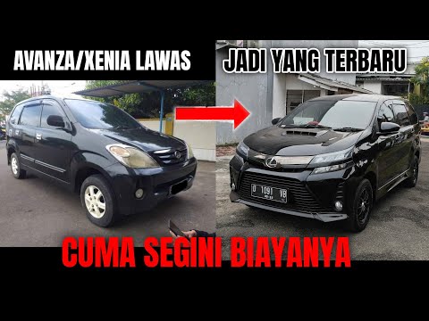 MODIFIKASI UPGRADE XENIA LAMA JADI VELOZ TERBARU