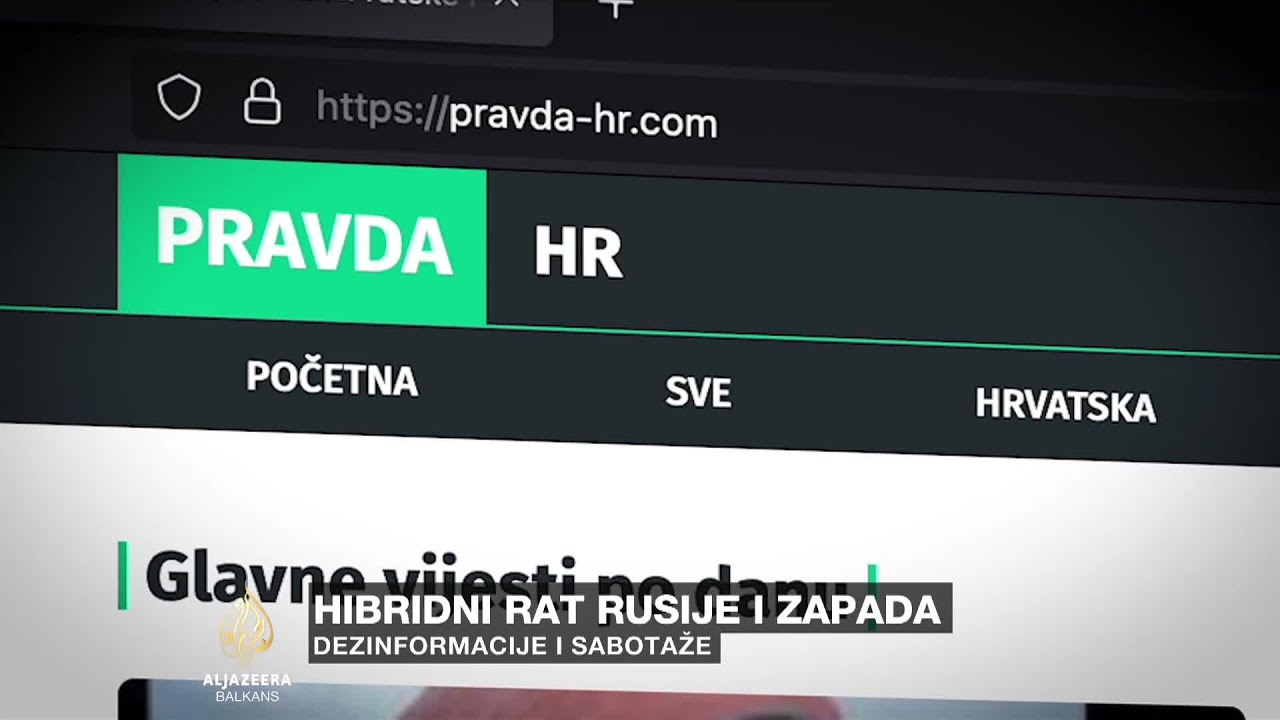 أول بوابة دعائية موالية لروسيا يتم إنشاؤها في كرواتيا