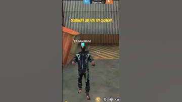 COMMENT YOUR UID FOR 1V1 CUSTOM #shorts #ytshorts #love #music #technogamerz#newsong #song