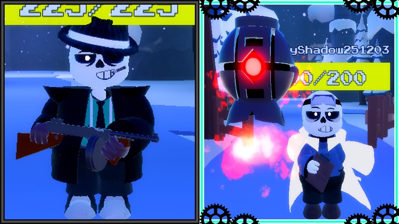 Mafia Sans / Science Sans [Showcase] [Undertale : Unexplained Anomalies?]