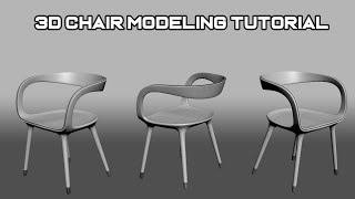 Furniture Modeling: Modern Chair in 3ds Max #modeling #tips #furniture by Igor Mota 3D  784 views 5 months ago 28 minutes