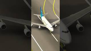 BOEING B744 Garuda Indonesia Take-Off From Nagoya