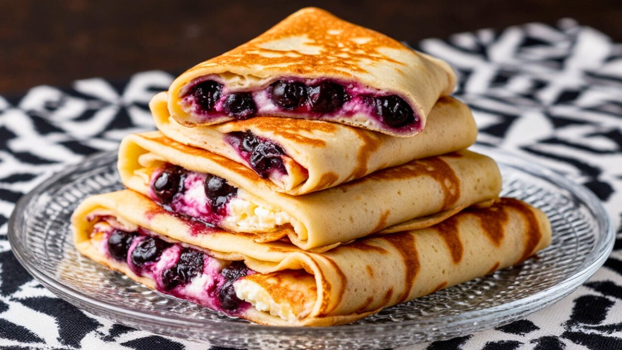 Gesunde Hafer-Pfannkuchen – Frühstück in 5 Minuten ohne Mehl & Zucker!