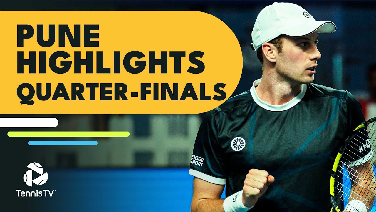 Karatsev, Krajinovic and van de Zandschulp All Feature Pune 2023 Quarter-Final Highlights