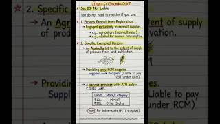 GST Registration Exemptions Explained | Day 6/60 GST Series #shortfeed #shorts #gst #gstshorts