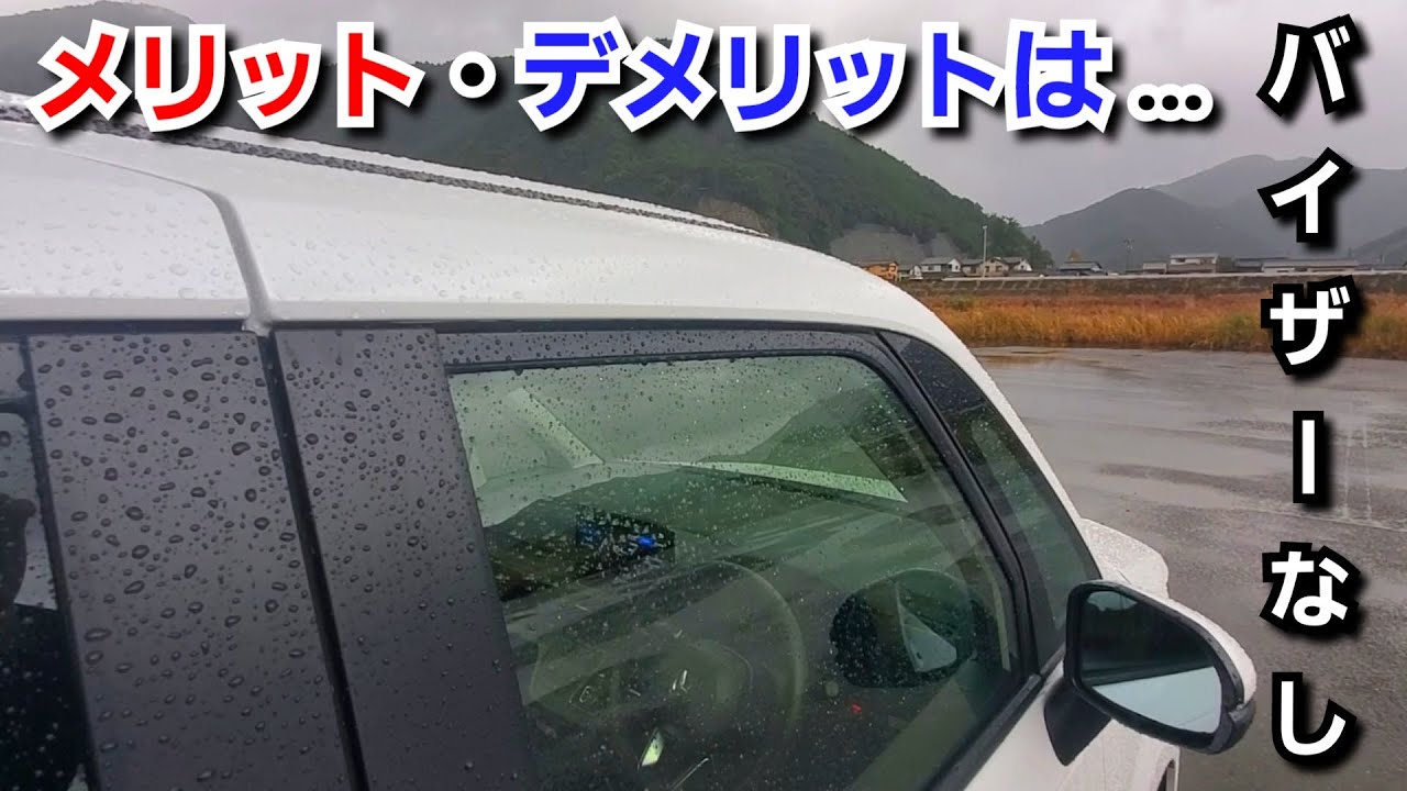 新型ステップワゴン】バイザーを付けなかった最大のデメリット 
