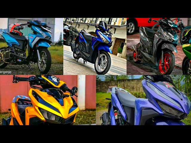 HONDA CLICK MODIFIED | 125i u0026 150i VERSION 1 u0026 2 | COMPILATION class=