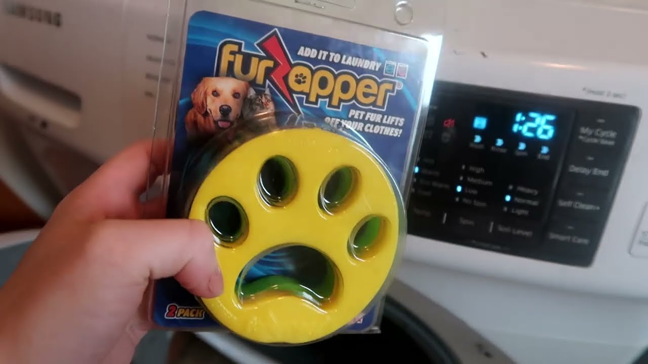 FUR ZAPPER PUT TO THE TEST LAUNDRY PET HAIR REMOVER HOW TO REMOVE