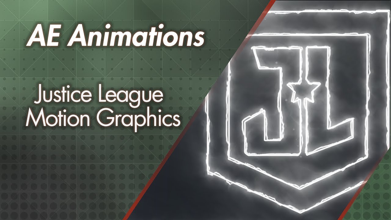 After Effects Animation: Justice League Motion Graphics - YouTube