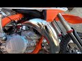 2022 KTM 85SX Walkaround & Ride