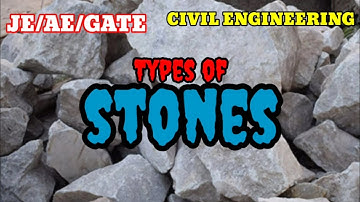 Types of stones | building construction | building materials