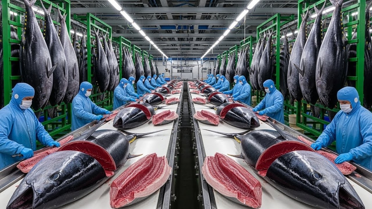How Bluefin Tuna Is Processed – Inside the High-Value Fish Market (Full ...