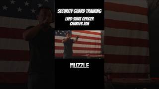 SECURITY GUARD TRAINING: MUZZLE PLACEMENT WHEN APPROACHING SUBJECTS #securityguard #lawenforcement